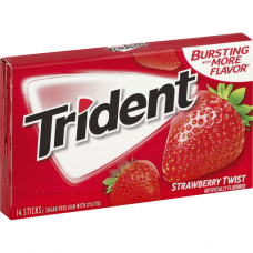 Жевательная резинка Trident/ Bubble gum Trident