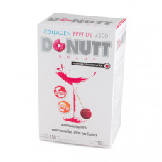 Питьевой коллаген Donutt Питьевой коллаген с вишней (15 пакетиков) / Donutt Collagen 4,500 mg. 15 Sachet