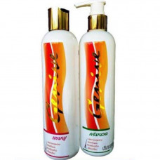 Травяной шампунь и кондиционер от выпадения и для роста волос 2*265 мл / Genive Anti Hair Loss Shampoo & Conditioner 2*265 ml