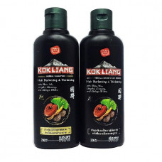 Шампунь и кондиционер для тёмных волос Kokliang 2*200 мл / Kokliang Chinese Herbal Natural Shampoo & Conditioner 2*200 ml