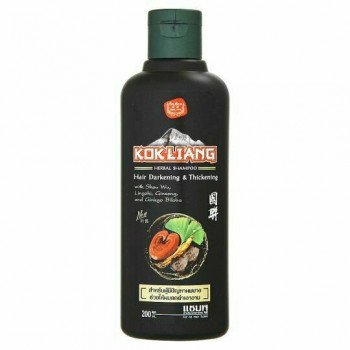 Шампунь для тёмных волос Kokliang 200 мл / Kokliang Chinese Herbal Natural Shampoo 200 ml