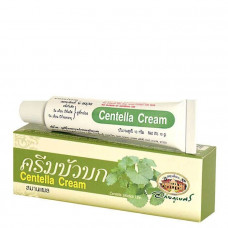 Натуральный ранозаживляющий крем с Центеллой Азиатской Abhaibhubejhr 10 гр / Abhaibhubejhr Centella Cream 10 g