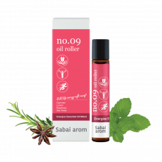 Масляный роллер для ароматерапии 8 мл / Sabai-Arom NO.09 Spot Roller 8 ml.