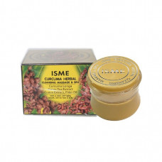 Массажный крем маска для лица с куркумой и имбирем ISME 80 мл / ISME Curcuma Herbal Cleansing Massage & Spa 80 ml
