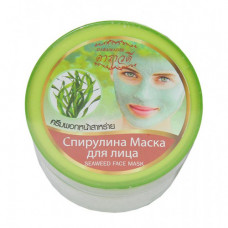Антивозрастная маска для лица со спирулиной, океанической глиной и коллагеном Darawadee 100 мл / Seaweed Face Mask 100 ml