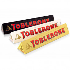 Шоколадные треугольники Toblerone 100 гр. / Toblerone Chocolate Triangles 100 gm.