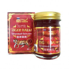 Красный тигровый бальзам, 50 г / Royal Thai Herb Red Tiger Balm, 50 g
