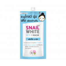 SNAILWHITE ночная питательная маска со слизью улитки, 7 гр / Namu Life Snail White Icy Mask, 7 gr