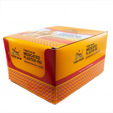 Лекарственный пластырь с тигровым бальзамом-RD Hot Formula (14см x 10см) Коробка 24шт / Tiger Balm Medicated Plaster-RD Hot Formula (14cm X 10cm) Box 24pcs