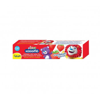 Детская зубная паста клубника 0,5+ Kodomo 80гр / Kodomo Strawberry Kids 0,5+ Toothpaste 80 gr