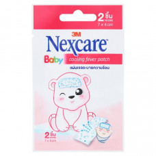 Охлождающий патч для младенцеы 2 шт / Nexcare 7 x 4cm Baby Cooling Fever Patch 2pcs