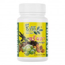 ฺБиологические травы Triphala 50 капсул / Bio Way Triphala Herbs 50 capsules