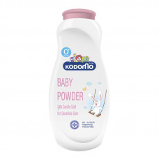 Пудра для детей Нежная и мягкая для чувствительной кожи 0+ месяцев 180 гр/ Kodomo Gentle Soft for Sensitive Skin 0+ Months Baby Powder 180 g