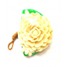 Фигурное мыло ”Цветок Лотоса” с натуральной люфой 100 гр / Lufa Soap Lotus Flower 100 g