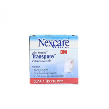 Прозрачная перевязочная лента Nexcare 3M / Nexcare Transpore dressing tape 3M