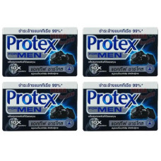 Активный уголь Protex For Men 65г x 4шт / Protex For Men Active Charcoal 65g x 4pcs