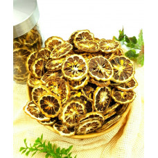 Сушеные дольки кафир лайма 100 гр / Dried slices of kaffir lime (Citrus hystrix). 100 gr.