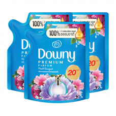 Кондиционер для белья Downy Premium упаковка 3 шт по 110 мл / Downy Permium Parfum Fresh Bouquet, pack 3 pcs*110ml