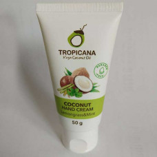 Крем для рук Кокосовый c Лемонграссом Tropicana 50гр. / Hand Cream Coconut+Lemongrass Tropicana 50gr