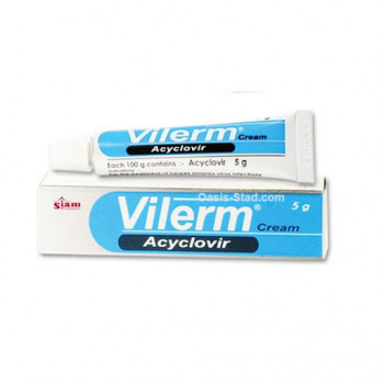 Противовирусный крем с ацикловиром 5 гр / Vilerm Acyclovir cream 5 g