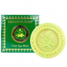 мыло от компании Мадам Хенг с добавлением спа мяты, 150 г / Madame Heng Natural soap care spa mint 150 g