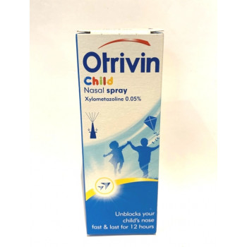 Детский Спрей для носа Otrivin 0,05% / Otrivin Nasal Spray Child 0,05% Children