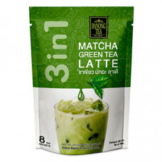 Матча латэ зеленый чай, 8 пакетиков по 20 гр / Ranong Tea 3 in 1 Matcha Green Tea Latte 8 Sachets*20 g
