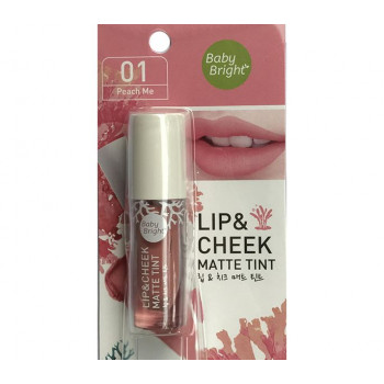 Тинт для губ матовый Baby Bright 2,4 гр / Baby Bright Lip Matte Tint 2,4 gr