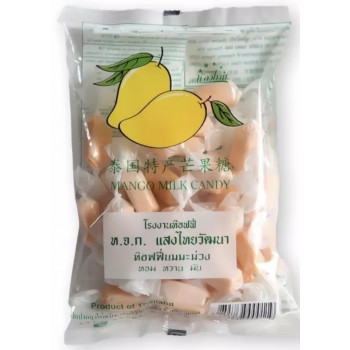 Молочные конфеты со вкусом манго, 110 гр / Milk candy with mango, 110 g