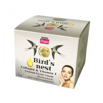 BANNA Birds Nest Крем для лица с коллагеном и витамином Е 100 мл / BANNA Birds Nest Collagen & Vitamin E Facial Cream 100 ml