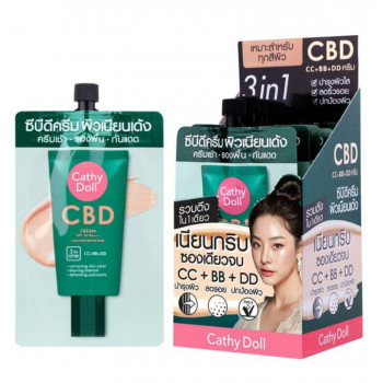 Тональный крем CBD SPF30 Cathy Doll, 6 мл / Cathy Doll CBD Cream SPF30 PA+++ 6ml