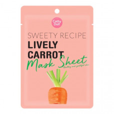 Cathy Doll Sweety Recipe Маска 25 г Живая морковь / Cathy Doll Sweety Recipe Mask Lively Carrot 25g