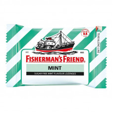 Пастилки Fishermans Friend со вкусом мяты 25г / Fishermans Friend Mint Flavour Lozenges 25g