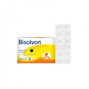 Таблетки от кашля 10 табл / SANOFI Bisolvon 10 Tablets