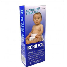 Детское питание для младенцев для облегчения метеоризма и снятия коликов 120 мл / Bebidol Sodium Bicarbonate 120 ml