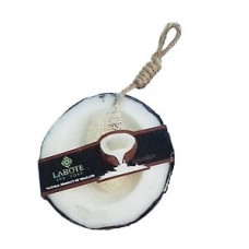Фигурное мыло ”Кокос” с натуральной люфой 100 гр / Lufa Soap Coconut 100 g