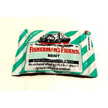 Пастилки с Мятой Fishermans Friend 25 гр / Fishermans Friend Pastillen mint 25 g