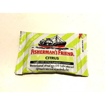 Пастилки с Цитрусовым вкусом Fisherman’s Friend 25 гр / Fisherman’s Friend Pastillen Citrus 25 g ฿40.00