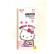 Детский пластырь Hello Kitty SOS Plus 4 шт / SOS Plus Plaster Hello Kitty 4 prs