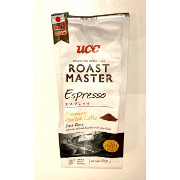 Темный кофе премиум-класса Roast Master Espresso UCC 250 мл / UCC Roast Master Espresso Premium Dark 250 ml Coffe