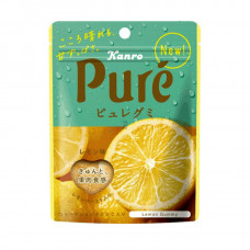 Жевательные конфеты Pure Lemon Gummy 56 г / Kanro Pure Lemon Gummy 56g
