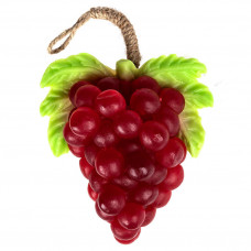 Фигурное мыло ”Красный Виноград” с натуральной люфой 100 гр / Lufa Soap Red Grapes 100 g