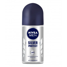 Nivea Ролик Silver Protect для мужчин 50г / Nivea Men Silver Protect Roll On 50g
