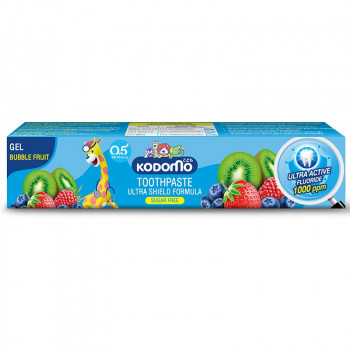 Kodomo Toothpaste Gel Bubble Fruit 40г. / Kodomo Toothpaste Gel Bubble Fruit 40g.