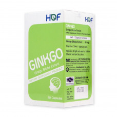 Гинкго Билоба в капсулах HOF, 60 капсул / HOF Ginkgo Biloba Extract, 60 capsule