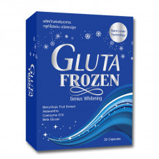 Gluta Frozen Genius отбеливание 30 капсул / Gluta Frozen Genius Whitening 30 Capsules