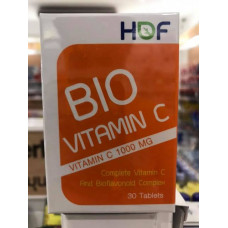 Витамин С 1000 мг HOF, 30 таб / HOF Bio Vitamin C Vitamin C 1000mg Complete Vitamin C and Bioflavonoid Complex 30 Tablets