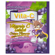 Vita-C Витамин С Виноград 30 таблеток / Vita-C Vitamin С Grape 30 tablets