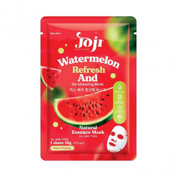 Joji Secret Young Watermelon Освежающая маска 1 лист 30г / Joji Secret Young Watermelon Refresh Mask 1 Sheet 30g