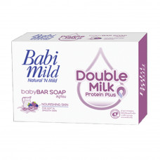 Детское мыло Babi Мягкое двойное молочко 75г / Babi Mild Double Milk Baby Bar Soap 75g